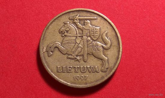 20 центов 1997. Литва.