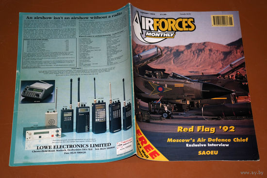 Авиационный журнал AIRFORCE MONTHLY январь 1993