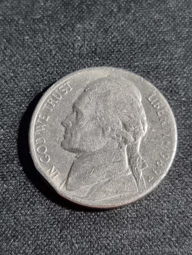США 5 центов 1989  P