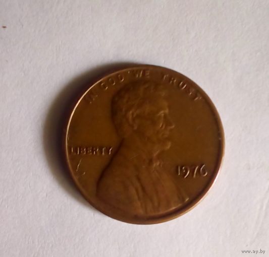 1 цент 1976г США