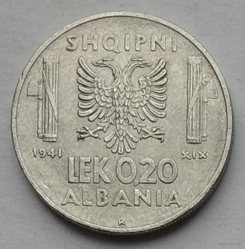 Албания (Итальянская оккупация) 0,2 лека 1941 г.