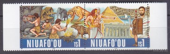 1996 Ниуафоу 303-304Paar Фауна - XIII Конгресс 8,50 евро
