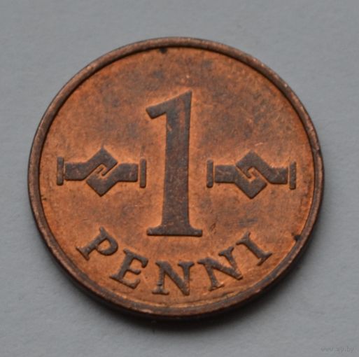 Финляндия, 1 пенни 1963 г.