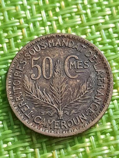 Камерун 50 сантим 1926 г