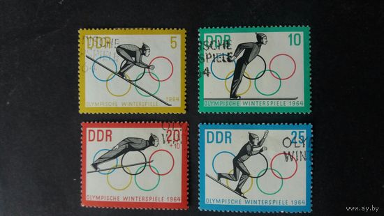 ГДР 1963 4м ол.игры