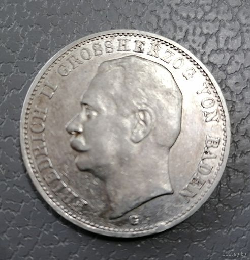 3 марки 1910 г. Баден