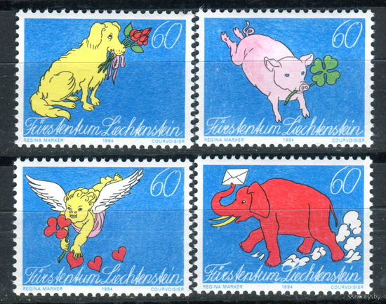 Лихтенштейн - 1994г. - Поздравительные марки - полная серия, MNH [Mi 1085-1088] - 4 марки