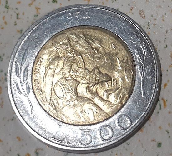 Сан-Марино 500 лир, 1994 (14-2-8(в))