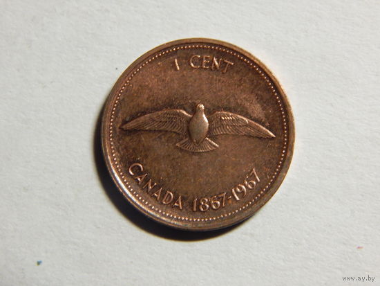 Канада 1 цент 1967г