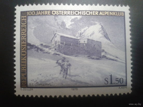 Австрия 1978 Альпийский клуб, 100 лет**