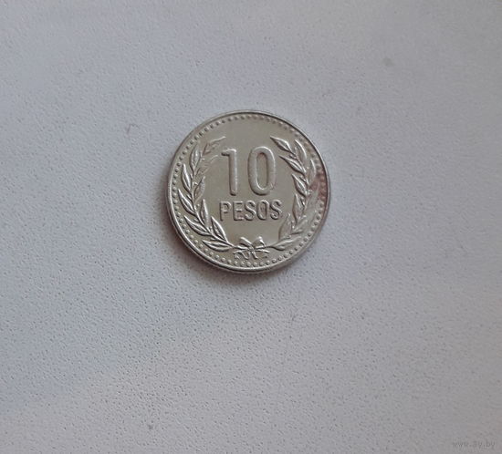 10 Песо 1989 (Колумбия)