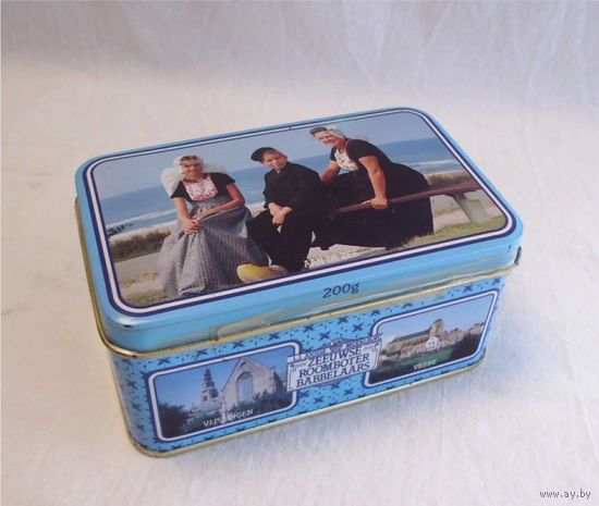 Коробка конфетная Нидерланды Zeeuwse Roomboter Babbelaars 11 см