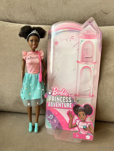 Кукла Барби Barbie Princess Adventure афро 2020