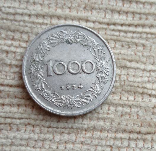 Werty71 Австрия 1000 крон 1924