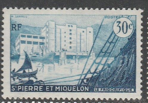 Сен-Пьер и Микелон 30с 1955-56гг