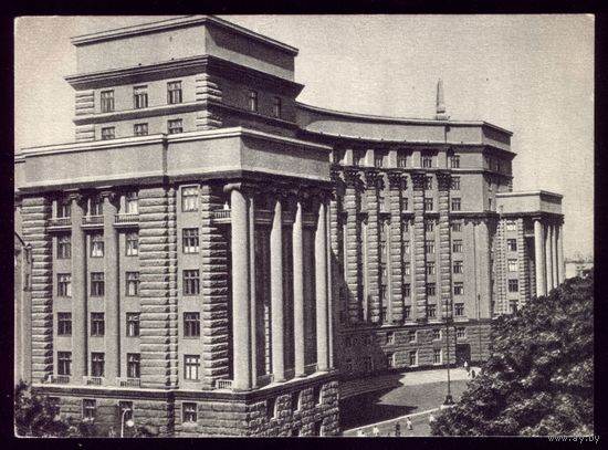 1954 год Киев Здание совета министров
