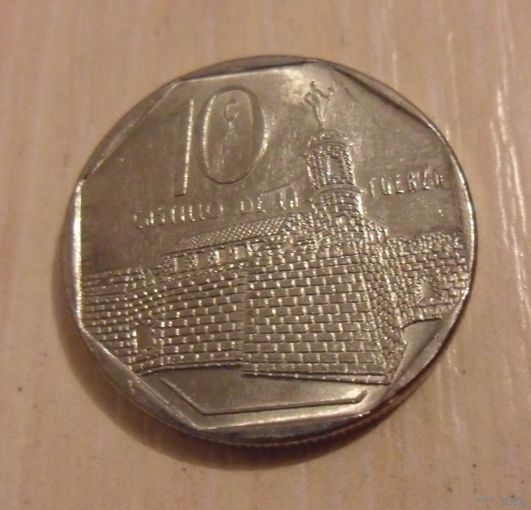 10 сентаво Куба 2002 г.в.