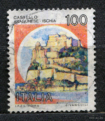 Арагонский замок. Искья. 1980. Италия