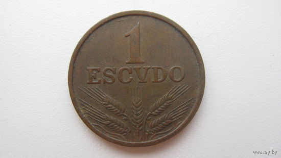 Португалия 1 эскудо  1975