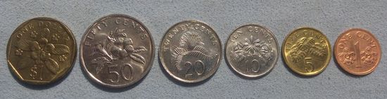 Сингапур 1997-2010 (6 монет)