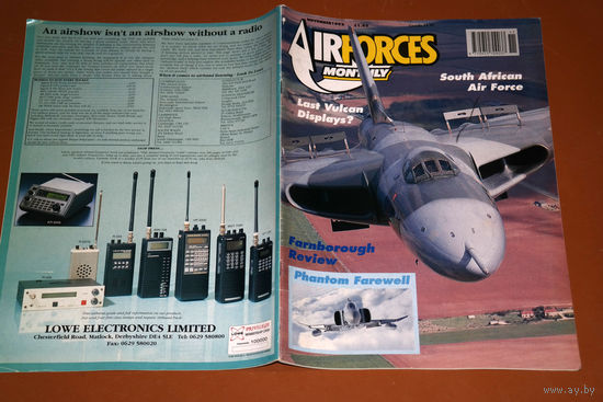 Авиационный журнал AIRFORCE MONTHLY ноябрь 1992
