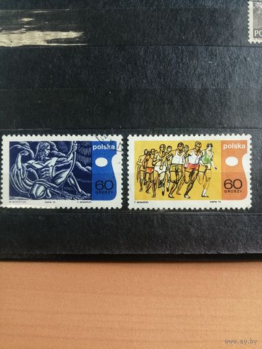 1970 10-й Конгресс Международной олимпийской академии (Польша) 2 марки