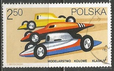 Польша. Спортивный моделизм. Авто. 1981г. Mi#2759.
