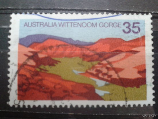 Австралия 1976 горное ущелье в Западной Австралии