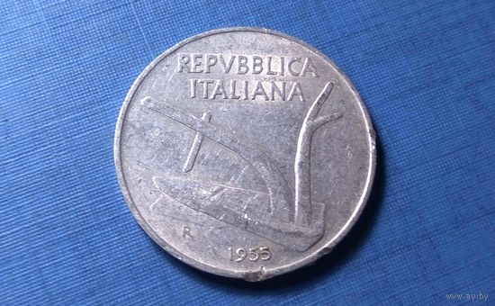 10 лир 1955. Италия.