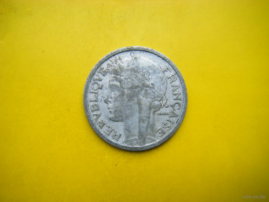 Франция 2 франка 1946г.