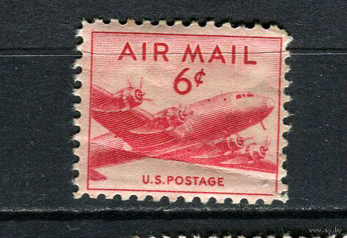США - 1947/1953 - Авиация 6С - [Mi.553A] - 1 марка. MH.  (Лот 53Dv)