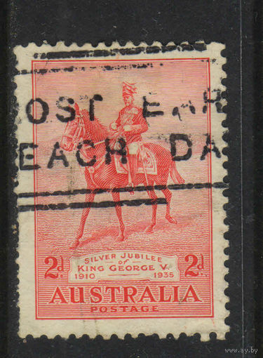 GB Доминион Австралия 1935 25 летие (серебряный юбилей) коронации Георга V #129