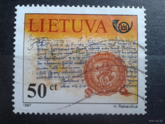 Литва 1997 История почты