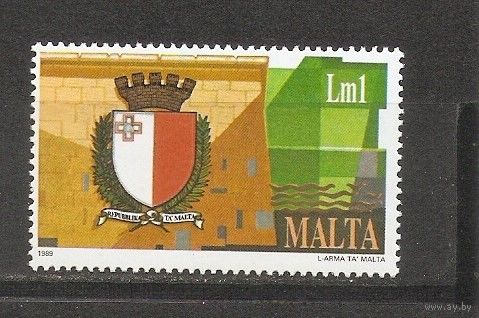 КГ Мальта 1989 Герб