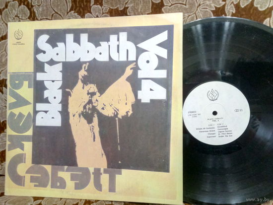 Виниловая пластинка BLACK SABBATH. Vol.4