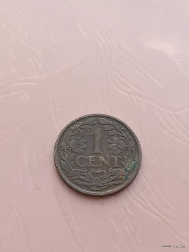 Нидерланды 1 цент 1922г(11)