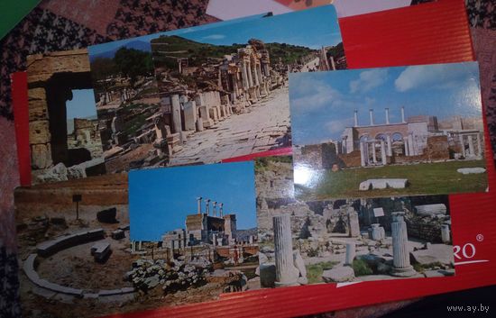 Развалины Эфеса.Открытки из Турции.