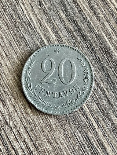 Парагвай 20 сентимос 1903  г.