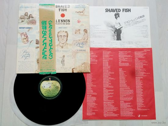 JOHN LENNON - Shaved Fish (винил Japan LP 1975) отл состояние