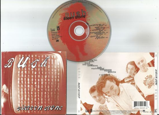 BUSH - Sixteen Stone (АУДИО CD 1994 USA)