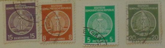 Официальная печать государственной почты. ГДР. Дата выпуска:1958