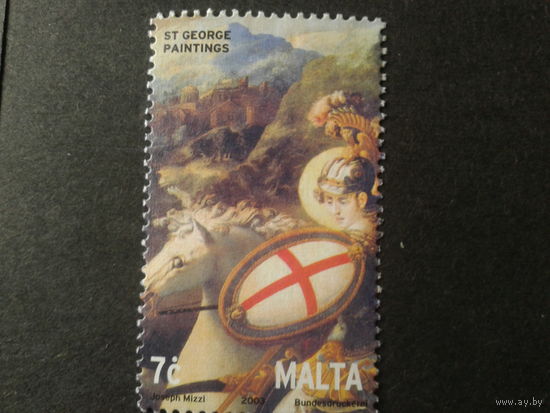 Мальта 2003 живопись фрагмент картины