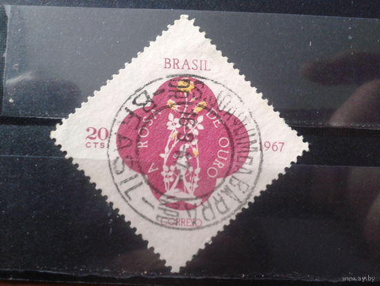 Бразилия 1967 Золотая Роза Папы Павла 6