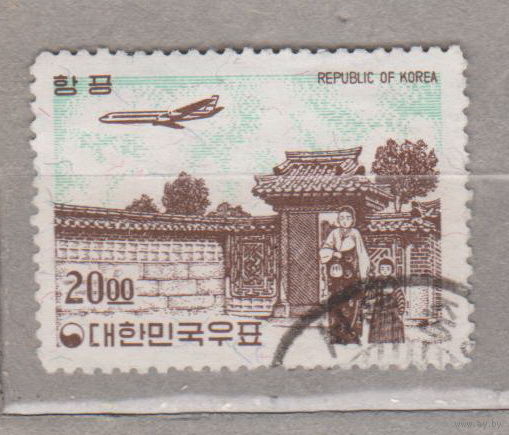 Авиация самолеты Южная Корея 1962-63  год лот 3 менее 30 % от каталога