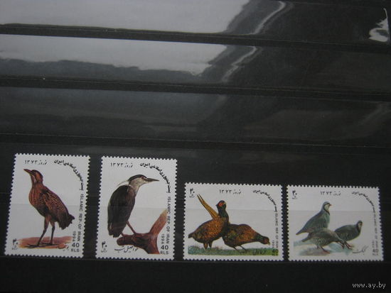 Марки - Иран фауна птицы 1994