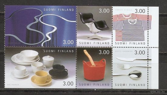 КГ Финляндия 1998 Финский дизайн