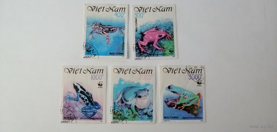 Вьетнам 1991. Лягушки