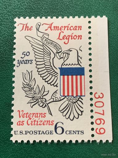 США 1969. 50 лет Американскому легиону. Полная серия