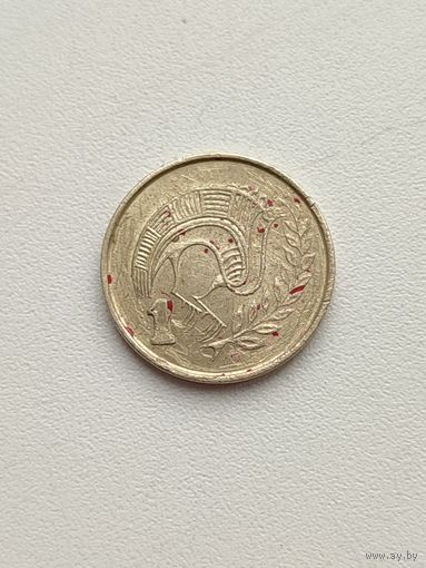 Кипр. 1 цент 1996 года