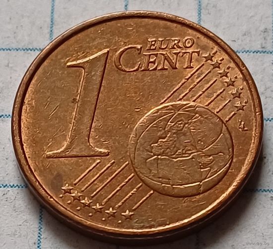 Ирландия 1 евроцент, 2002       ( 2-1-10 )